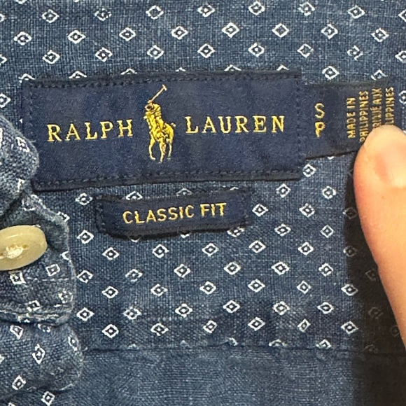 Women Polo Ralph Lauren size small classic fit button up - Picture 2 of 5
